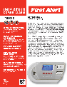 First Alert Smoke Alarm GC01B owners manual user guide