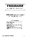 Frigidaire Freezer 297068500 owners manual user guide