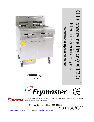 Frymaster Fryer OCF30 owners manual user guide