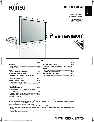 Fujitsu Flat Panel Television P42HTS40G owners manual user guide