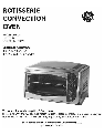 GE Convection Oven 169220 owners manual user guide
