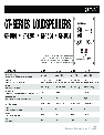 Gemini Speaker GT-1004 owners manual user guide