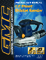 Global Machinery Company Sander SA350 owners manual user guide