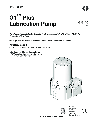 Graco Water Pump 332317C owners manual user guide