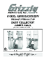 Grizzly Dust Collector G1030Z2 owners manual user guide
