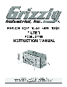 Grizzly Dust Collector G9955 owners manual user guide