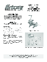 Grizzly Meat Grinder H7778 owners manual user guide