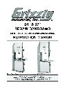 Grizzly Saw G3619 owners manual user guide