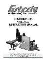 Grizzly Saw H7583 owners manual user guide