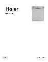Haier Dishwasher DW12-BFE ME owners manual user guide