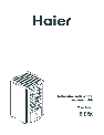 Haier Refrigerator JC-110GD owners manual user guide