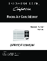 Heat Controller Air Conditioner RAD-183A owners manual user guide