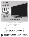 Hitachi Flat Panel Television LE46S606 owners manual user guide