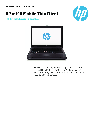 HP (Hewlett-Packard) Laptop D3T59AA#ABA owners manual user guide