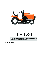 Husqvarna Lawn Mower LTH130 owners manual user guide
