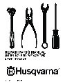 Husqvarna Lawn Mower SRD17530 (280020) owners manual user guide