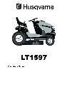 Husqvarna Lawn Mower TS300-E3 owners manual user guide