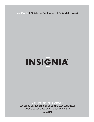 Insignia Speaker System NS-A1112 owners manual user guide