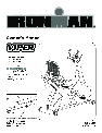 Ironman Fitness Home Gym Viper owners manual user guide