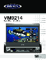 Jensen Portable Stereo System JXM900B owners manual user guide