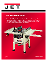 Jet Tools Saw JPS-10TS owners manual user guide