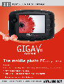 JOBO MP3 Player GIGA Vu extreme owners manual user guide