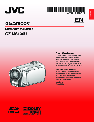 JVC Camcorder GZ-MS130BU owners manual user guide
