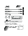 JVC Car Stereo System KD-LH1000 owners manual user guide