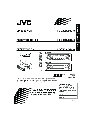 JVC Car Stereo System KD-SX750 owners manual user guide