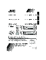 JVC CD Player Headunits owners manual user guide