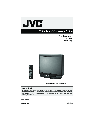 JVC CRT Television 0104KGI-II-IM owners manual user guide