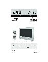JVC CRT Television 0506TNH-II-IM owners manual user guide