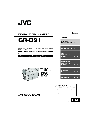 JVC Digital Camera GR-D91 owners manual user guide