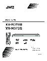 JVC DVD Player XV-N370B owners manual user guide