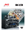 JVC DVD Recorder BD-X200U owners manual user guide