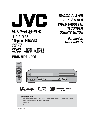 JVC DVD VCR Combo HR-XVC21UJ owners manual user guide
