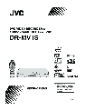 JVC Flat Panel Television DR-MV1S owners manual user guide