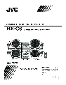JVC Speaker System SP-HXC6 owners manual user guide