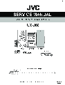 JVC Speaker System UX-J60 owners manual user guide