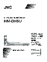JVC VCR HM-DH5U owners manual user guide