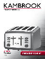 Kambrook Toaster KT420 owners manual user guide