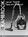 Kambrook Vacuum Cleaner KVC23 owners manual user guide