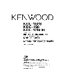 Kenwood CD Player KDC-W237S owners manual user guide