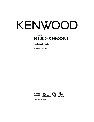 Kenwood CD Player KDC-X9533U owners manual user guide