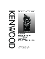 Kenwood Marine Radio TK-2360 owners manual user guide