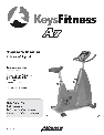 Keys Fitness Home Gym A7u owners manual user guide