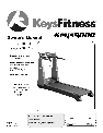 Keys Fitness Treadmill Keys 9000LI owners manual user guide