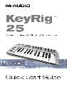 Keyspan Electronic Keyboard Keyrig25 owners manual user guide