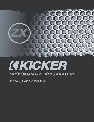 Kicker Stereo Amplifier ZX650.4 owners manual user guide