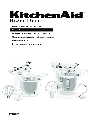KitchenAid Mixer 9706978A owners manual user guide